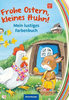 Frohe Ostern, kleines Huhn!