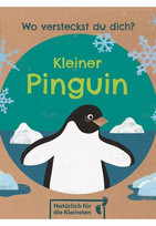 Wo versteckst du dich? Kleiner Pinguin