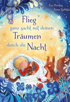 Flieg ganz sacht mit deinen Träumen durch die Nacht