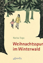 Weihnachtsspuren im Winterwald