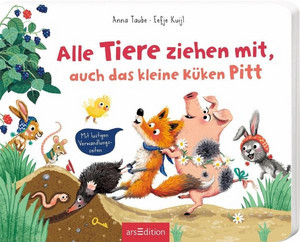 Alle Tiere ziehen mit - auch das kleine Küken Pitt