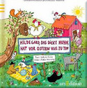 Hildegard, das dicke Huhn, hat vor Ostern viel zu tun