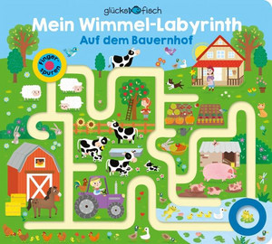 Mein Wimmel-Labyrinth: Auf dem Bauernhof