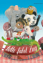 Lotte fährt Zug