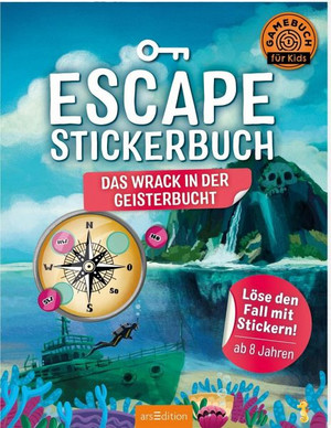 Escape-Stickerbuch: Das Wrack in der Geisterbucht