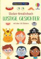Sticker-Kreativbuch: Lustige Gesichter