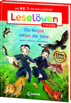 Leselöwen 1. Klasse - Die Ninjas retten die Tiere