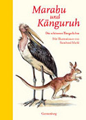 Marabu und Känguruh