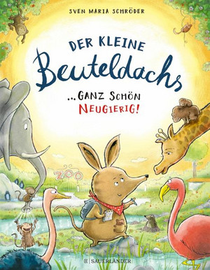 Der kleine Beuteldachs ... ganz schön neugierig