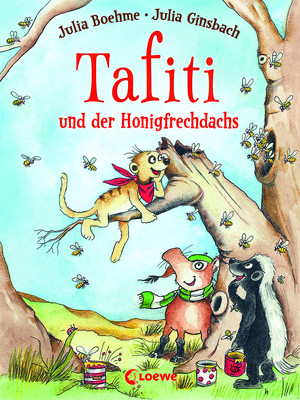 Tafiti (7) und der Honigfrechdachs