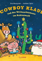 Cowboy Klaus und der Weihnachtsmann im Kaktuswald