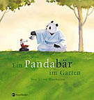 Ein Pandabär im Garten