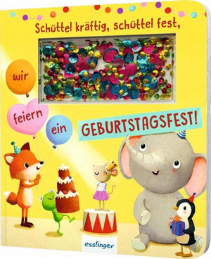 Schüttel kräftig, schüttel fest, wir feiern ein Geburtstagsfest!