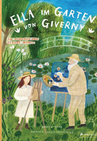 Ella im Garten von Giverny