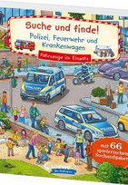 Suche und finde! Sound-Wimmelbuch - Polizei, Feuerwehr und Krankenwagen