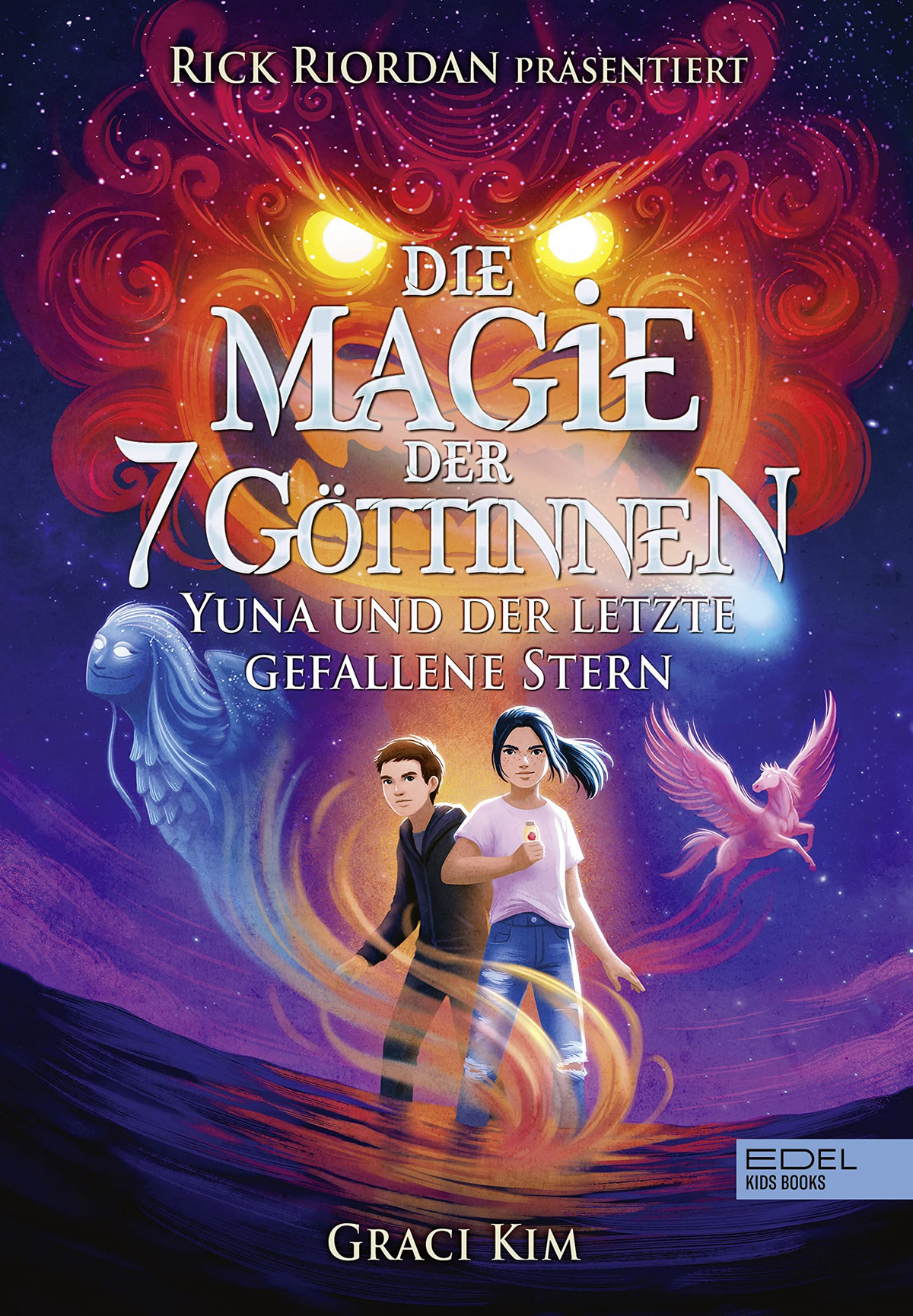 Graci Kim: Die Magie der 7 Göttinnen - Yuna und der letzte gefallene Stern - Kinderbuch-Couch.de