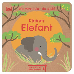 Wo versteckst du dich? Kleiner Elefant