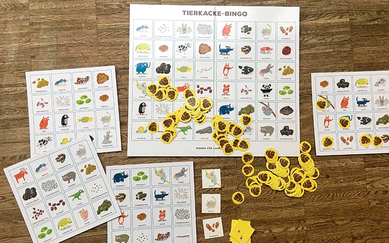 Tierkacke Bingo Kinderbuch Couch De